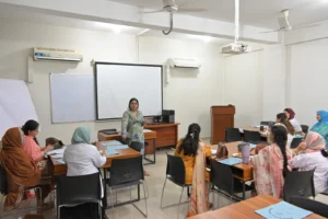 Gagne's Nine events of Instructions" as part of FDP - CIMS Multan